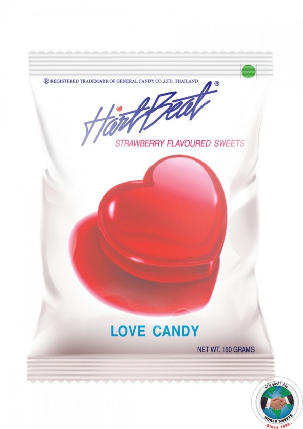 LOVE CANDY STRAWBERRY 150 GM