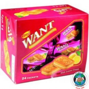 WANT SMALL LEMON BISCUIT 24 PCS