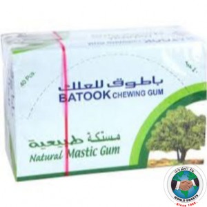 BATOOK CHEWING GUM MASTIC 40 PCS