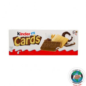 KINDER CARDS 128 GM