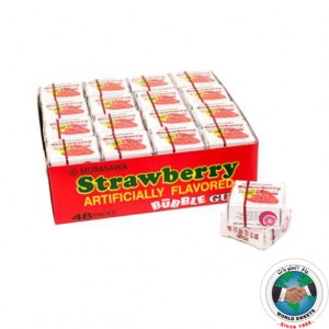 MURASAWA GUM STRAWBERRY 48 PCS