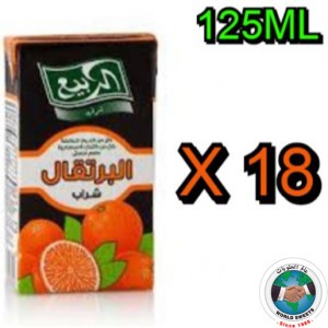 AL RABIE ORANGE JUICE 21 PCS 125 ML