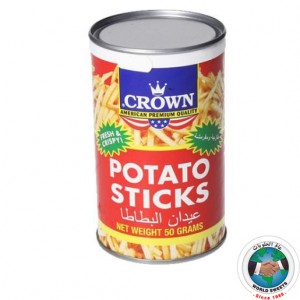CROWN POTATO STICKS 50 GM