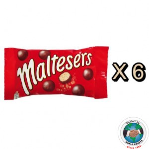 MALTESERS CHOCOLATE BALLS 6 PCS 37G