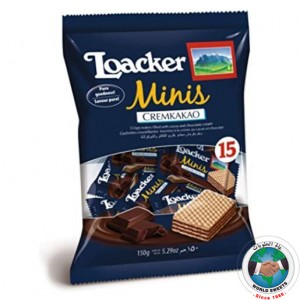 LOACKER MINI CHOCOLATE 15 PCS