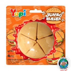 YUPI JUMBO BURGER 1 PCS 88 GM