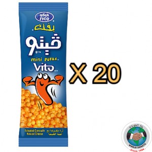 PUFAK MINI VITO CORN CHEESE 16G