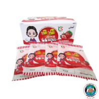 C C STRAWBERRY STICK CANDY 30PCS