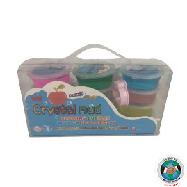 CRYSTAL COLOR MUD 12PCS - 5203