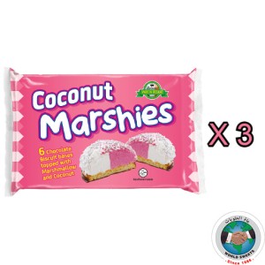 COCONUT MARSHIES CAKE 120 GM X 3