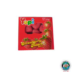 YUPI STRAWBERRY HEART 1 PC