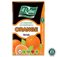 AL RABIE ORANGE JUICE 125 ML