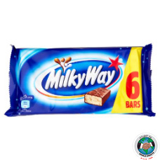 MILKYWAY 6 BARS CHOCO 129 GM