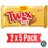 TWIX CHOCOLATE 2 x 5 pcs