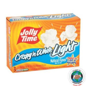 POP CORN JOLLY TIME CRISPY N  WHITE LIGHT  255 GM