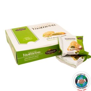 YASMEEN MAMOUL PISTACHIO BISCIUT 12 PCS