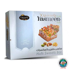 YASMEEN NUTS SWEET BARS 12 PCS