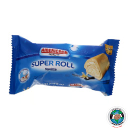 AMERICANA SUPER ROLLS VANILLA 1 PCS