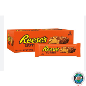 REESES NUT BAR CHOCOLATE 18 PCS 47G