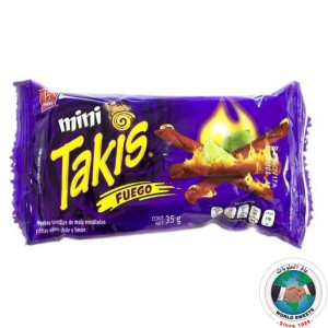 TAKIS FUEGO HOT CHIPS 35 gm