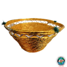 GARGEEAN BIG BASKET YELLOW