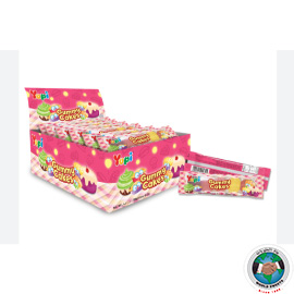 YUPI GUMMY CAKES 30G 24 PCS