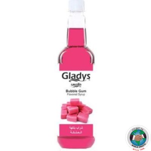GLADYS SYRUP BUBBLE GUM 750 ML