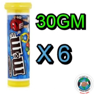 M AND MS MINIS TUBE 6 PCS 30 GM