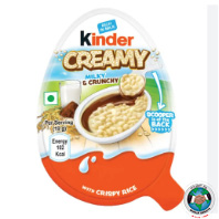 KINDER CREAMY MILK CRUNCHY 1PCS