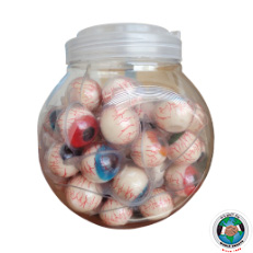 EYEBALL GUMMY CANDY WITH JAM JAR 50PCS 15GM
