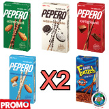 PROMO PEPERO: 2 ALMOND + 2 COOKIES + 2 ORIGINAL + 2 SNOWY ALMOND + 2 FUNZELS