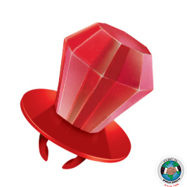 RING POP SUCKERS 1 PCS