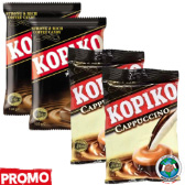 PROMO: 2 KOPIKO 140G + 2 CAPPUCCINO 120G