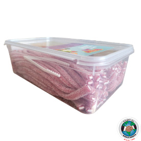 ROYAL JELLY ROPE SUGARED STRAW FILLED JAR 1KG