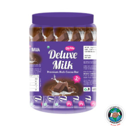 CHOCO BAR DELUXE MILK JAR 60PCS 5G