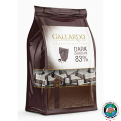 GALLARDO CHOCOLATE DARK 83% 300GM