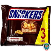 SNICKERS CHOCOLATE 3 PC 125.1GM