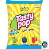 LOLLIPOP TASTY POP BAG 50PCS 15G