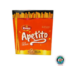 BISCUIT APETITO STIC CRACKERS PIZZA BOX 12PCS 18.5G