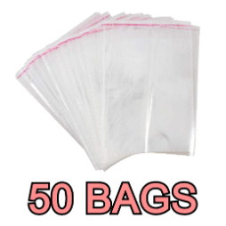 GARGEEAN CLEAR BAG 50 BAGS